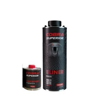 NOV-KIT COBRA SUPERIOR BLACK 0,6L + HARDENER, 0,2L